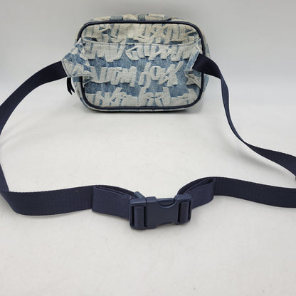 【中古品】【メンズ/レディース】 SUPREME シュプリーム 22SS FAT TIP JACQUARD DENIM WAIST BAG ファット チップ ジャガード デニム ウエスト バッグ カバン 鞄 188-261005-cs-13-izu カラー：インディゴ 万代Net店
