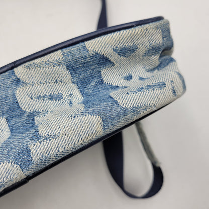 【中古品】【メンズ/レディース】 SUPREME シュプリーム 22SS FAT TIP JACQUARD DENIM WAIST BAG ファット チップ ジャガード デニム ウエスト バッグ カバン 鞄 188-261005-cs-13-izu カラー：インディゴ 万代Net店