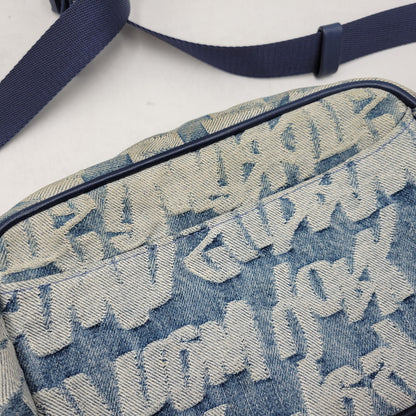 【中古品】【メンズ/レディース】 SUPREME シュプリーム 22SS FAT TIP JACQUARD DENIM WAIST BAG ファット チップ ジャガード デニム ウエスト バッグ カバン 鞄 188-261005-cs-13-izu カラー：インディゴ 万代Net店