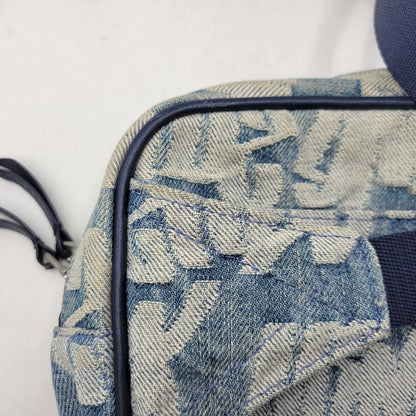 【中古品】【メンズ/レディース】 SUPREME シュプリーム 22SS FAT TIP JACQUARD DENIM WAIST BAG ファット チップ ジャガード デニム ウエスト バッグ カバン 鞄 188-261005-cs-13-izu カラー：インディゴ 万代Net店