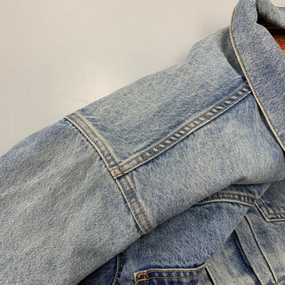 【中古品】【メンズ】 Levi's リーバイス × NIKE ナイキ DENIM TRUCKER JACKET 002TM-0000 デニムトラッカージャケット 142-261003-as-06-izu サイズ：L カラー：ライトインディゴ 万代Net店