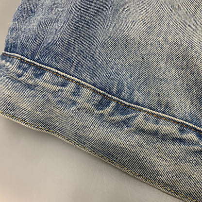 【中古品】【メンズ】 Levi's リーバイス × NIKE ナイキ DENIM TRUCKER JACKET 002TM-0000 デニムトラッカージャケット 142-261003-as-06-izu サイズ：L カラー：ライトインディゴ 万代Net店