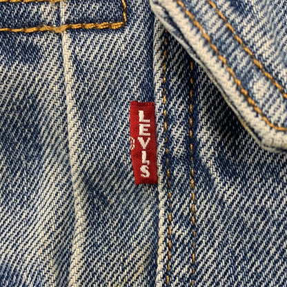 【中古品】【メンズ】 Levi's リーバイス × NIKE ナイキ DENIM TRUCKER JACKET 002TM-0000 デニムトラッカージャケット 142-261003-as-06-izu サイズ：L カラー：ライトインディゴ 万代Net店