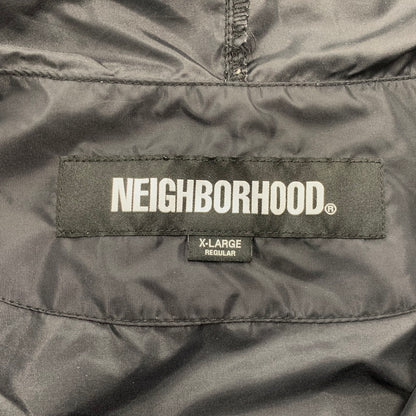 【中古品】【メンズ】 NEIGHBORHOOD ネイバーフッド ANORAK JACKET 232TSNH-JKM09 アノラック ジャケット 142-261003-as-07-izu サイズ：XL カラー：ブラック 万代Net店