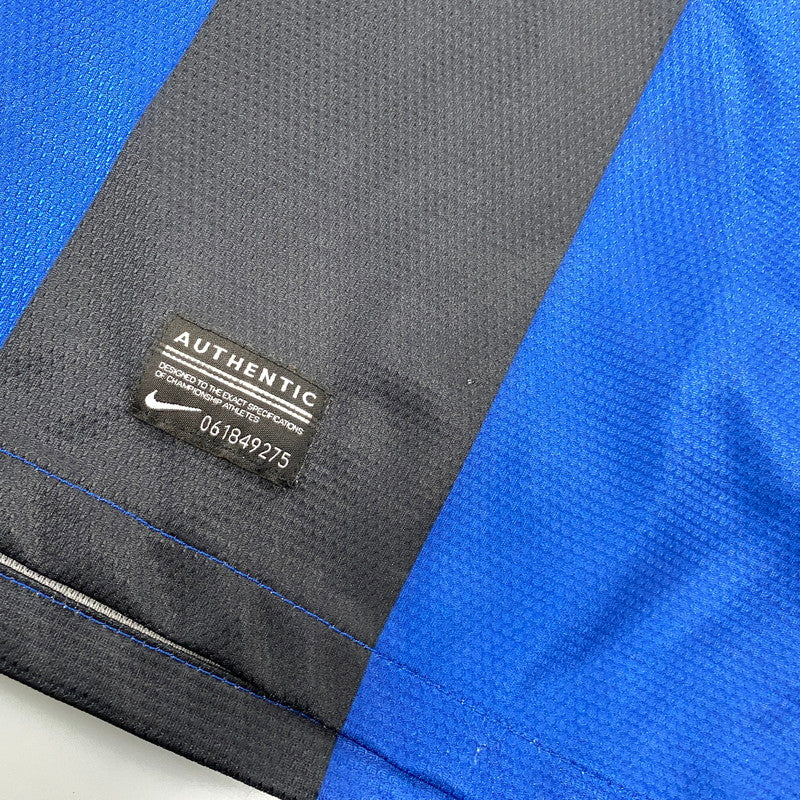【中古品】【メンズ】 NIKE ナイキ 479315-010 INTER MILAN インテル ミラノ 半袖シャツ 148-261004-sm-20-izu サイズ：M カラー：ブルーブラック 万代Net店