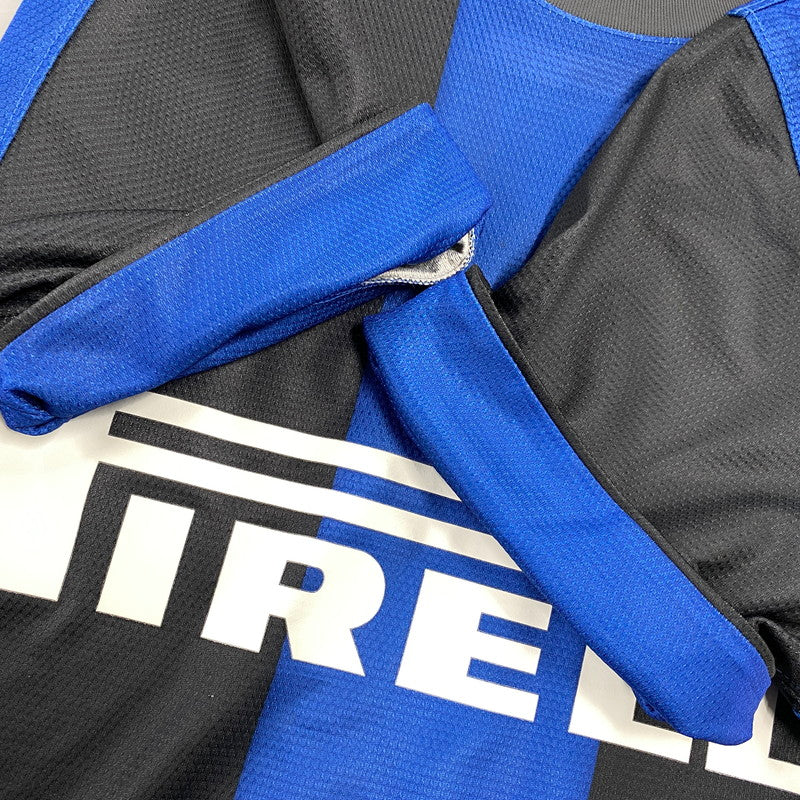 【中古品】【メンズ】 NIKE ナイキ 479315-010 INTER MILAN インテル ミラノ 半袖シャツ 148-261004-sm-20-izu サイズ：M カラー：ブルーブラック 万代Net店