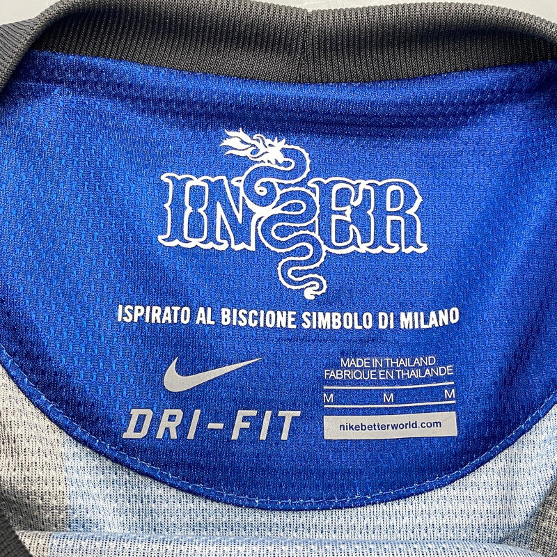 【中古品】【メンズ】 NIKE ナイキ 479315-010 INTER MILAN インテル ミラノ 半袖シャツ 148-261004-sm-20-izu サイズ：M カラー：ブルーブラック 万代Net店