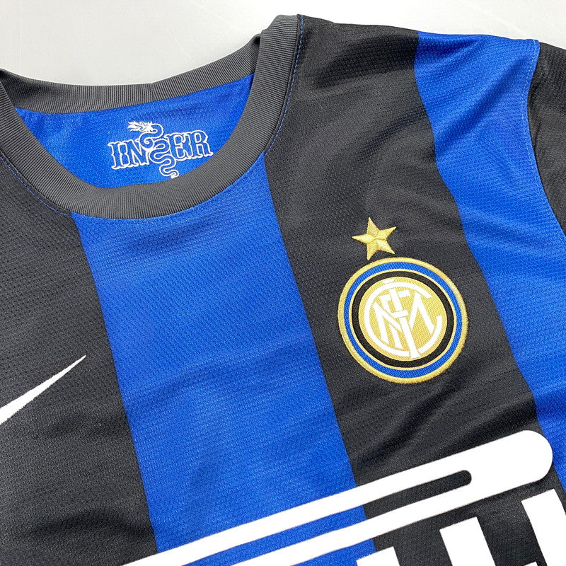 【中古品】【メンズ】 NIKE ナイキ 479315-010 INTER MILAN インテル ミラノ 半袖シャツ 148-261004-sm-20-izu サイズ：M カラー：ブルーブラック 万代Net店