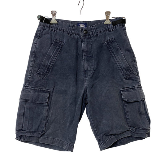 【中古品】【メンズ】 OLD STUSSY オールドステューシー 紺タグ CARGO SHORTS カーゴ ショーツ ハーフ パンツ 153-261009-sm-11-izu サイズ：30 カラー：ネイビー 万代Net店