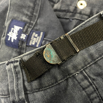 【中古品】【メンズ】 OLD STUSSY オールドステューシー 紺タグ CARGO SHORTS カーゴ ショーツ ハーフ パンツ 153-261009-sm-11-izu サイズ：30 カラー：ネイビー 万代Net店