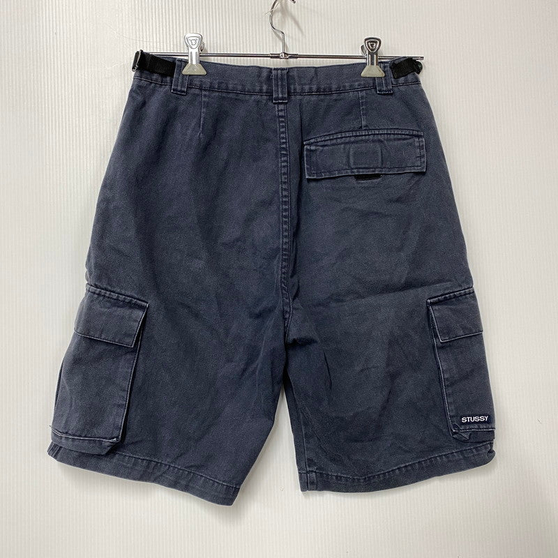 【中古品】【メンズ】 OLD STUSSY オールドステューシー 紺タグ CARGO SHORTS カーゴ ショーツ ハーフ パンツ 153-261009-sm-11-izu サイズ：30 カラー：ネイビー 万代Net店