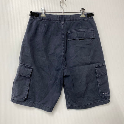 【中古品】【メンズ】 OLD STUSSY オールドステューシー 紺タグ CARGO SHORTS カーゴ ショーツ ハーフ パンツ 153-261009-sm-11-izu サイズ：30 カラー：ネイビー 万代Net店