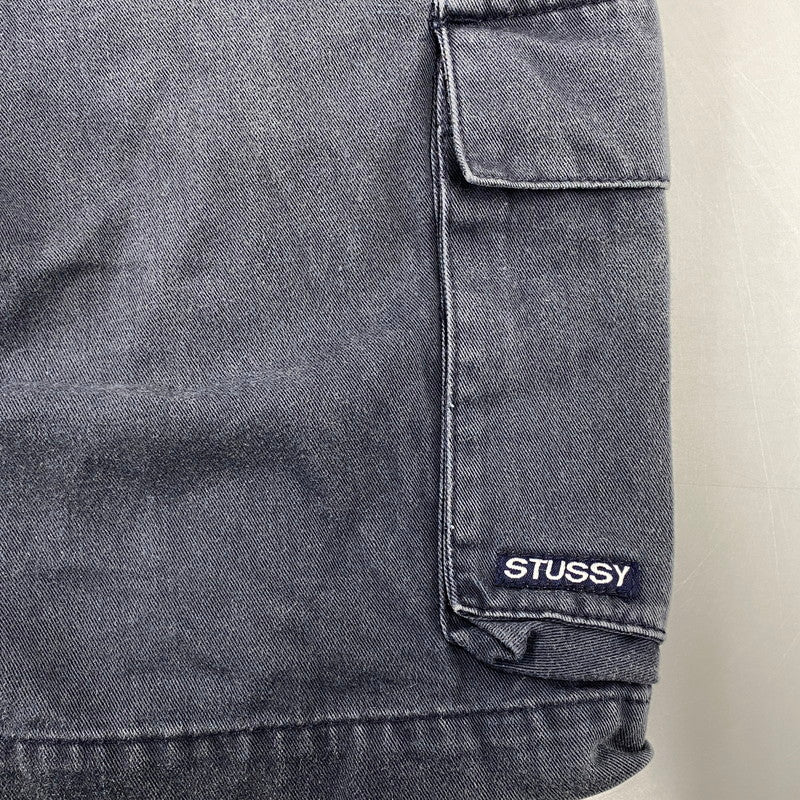 【中古品】【メンズ】 OLD STUSSY オールドステューシー 紺タグ CARGO SHORTS カーゴ ショーツ ハーフ パンツ 153-261009-sm-11-izu サイズ：30 カラー：ネイビー 万代Net店