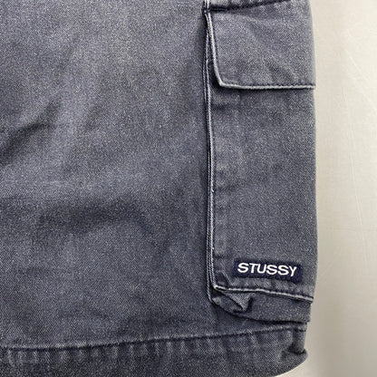 【中古品】【メンズ】 OLD STUSSY オールドステューシー 紺タグ CARGO SHORTS カーゴ ショーツ ハーフ パンツ 153-261009-sm-11-izu サイズ：30 カラー：ネイビー 万代Net店