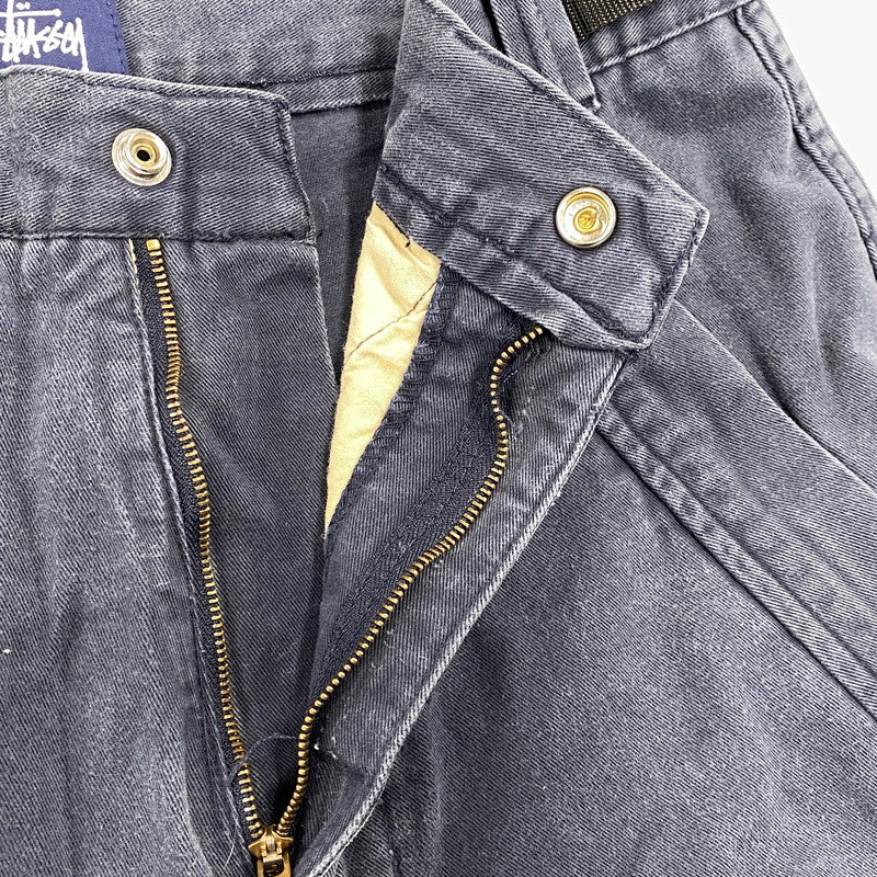【中古品】【メンズ】 OLD STUSSY オールドステューシー 紺タグ CARGO SHORTS カーゴ ショーツ ハーフ パンツ 153-261009-sm-11-izu サイズ：30 カラー：ネイビー 万代Net店