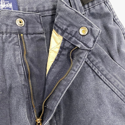 【中古品】【メンズ】 OLD STUSSY オールドステューシー 紺タグ CARGO SHORTS カーゴ ショーツ ハーフ パンツ 153-261009-sm-11-izu サイズ：30 カラー：ネイビー 万代Net店