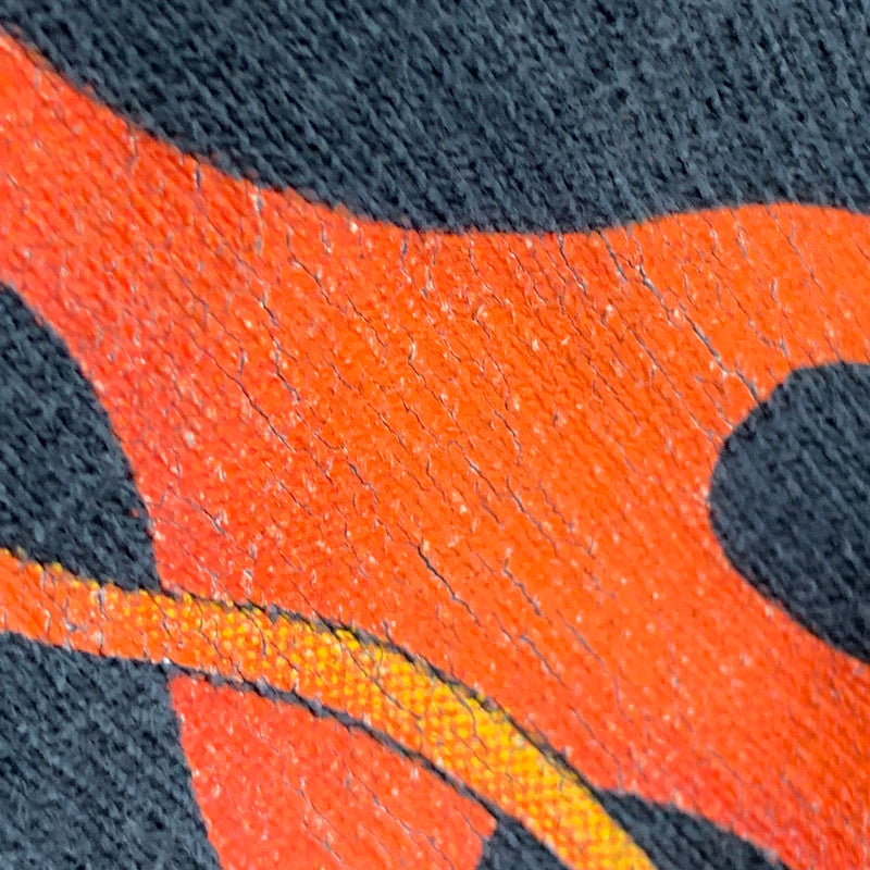 【中古品】【メンズ】 HARLEY-DAVIDSON ハーレーダビッドソン c1998 90S FLAME LS TEE フレイム ロングスリーブ Tシャツ トップス 長袖 146-261006-ya-12-izu サイズ：L カラー：ブラック 万代Net店