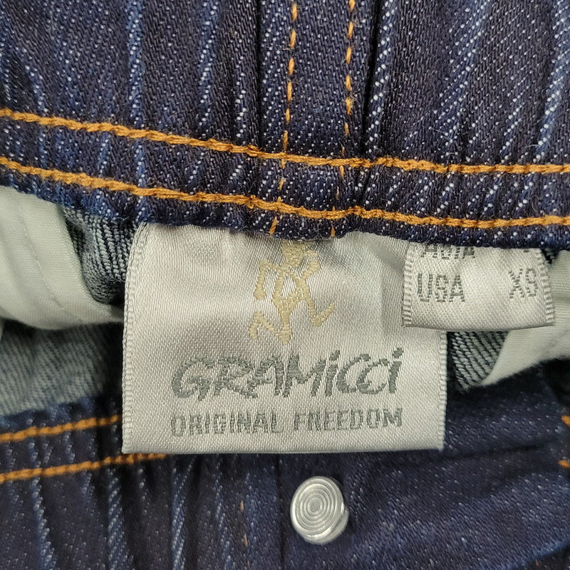 【中古美品】【メンズ】 Gramicci グラミチ STRETCH DENIM NN-PANT CROPPED G112-OGSD ストレッチ デニム NNパンツ クロップド 155-261008-as-13-izu サイズ：S カラー：インディゴ 万代Net店