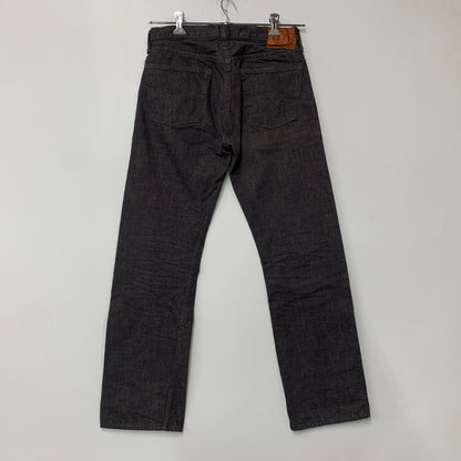 【中古品】【メンズ】 FULLCOUNT フルカウント 1734 STRAIGHT DENIM PANTS ストレート デニム パンツ ボトムス 156-261009-sm-06-izu サイズ：30×34 カラー：グレー 万代Net店
