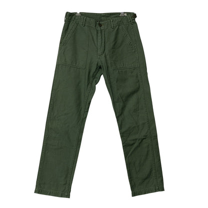 【中古品】【メンズ】 ORSLOW オアスロウ FATIGUE PANTS ファティーグ パンツ デニム ボトムス 156-261009-sm-09-izu サイズ：JPN M カラー：カーキ 万代Net店