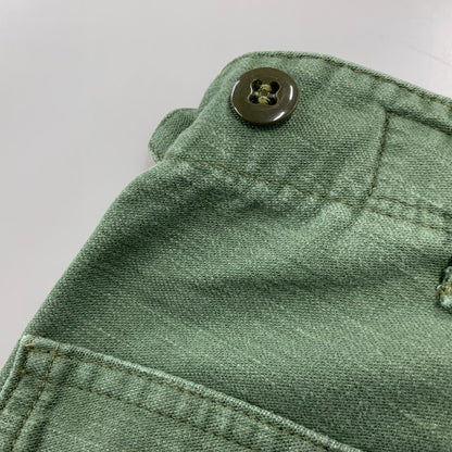 【中古品】【メンズ】 ORSLOW オアスロウ FATIGUE PANTS ファティーグ パンツ デニム ボトムス 156-261009-sm-09-izu サイズ：JPN M カラー：カーキ 万代Net店