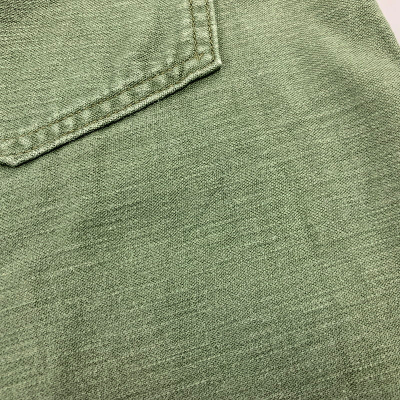 【中古品】【メンズ】 ORSLOW オアスロウ FATIGUE PANTS ファティーグ パンツ デニム ボトムス 156-261009-sm-09-izu サイズ：JPN M カラー：カーキ 万代Net店