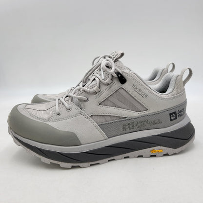 【中古美品】【メンズ】 JACKWOLFSKIN ジャックウルフスキン TERRAQUEST TEXAPORE LOW M 4056401 テラクエスト テキサポール ロー メン トレッキングシューズ スニーカー 靴 162-261008-as-28-izu サイズ：US8 カラー：グレー 万代Net店