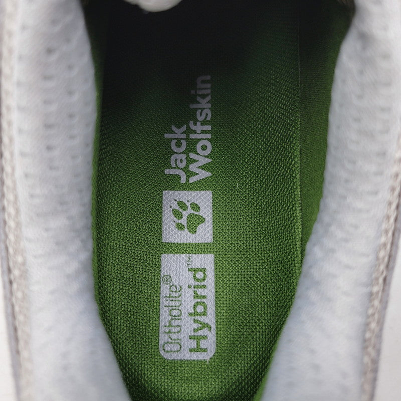 【中古美品】【メンズ】 JACKWOLFSKIN ジャックウルフスキン TERRAQUEST TEXAPORE LOW M 4056401 テラクエスト テキサポール ロー メン トレッキングシューズ スニーカー 靴 162-261008-as-28-izu サイズ：US8 カラー：グレー 万代Net店