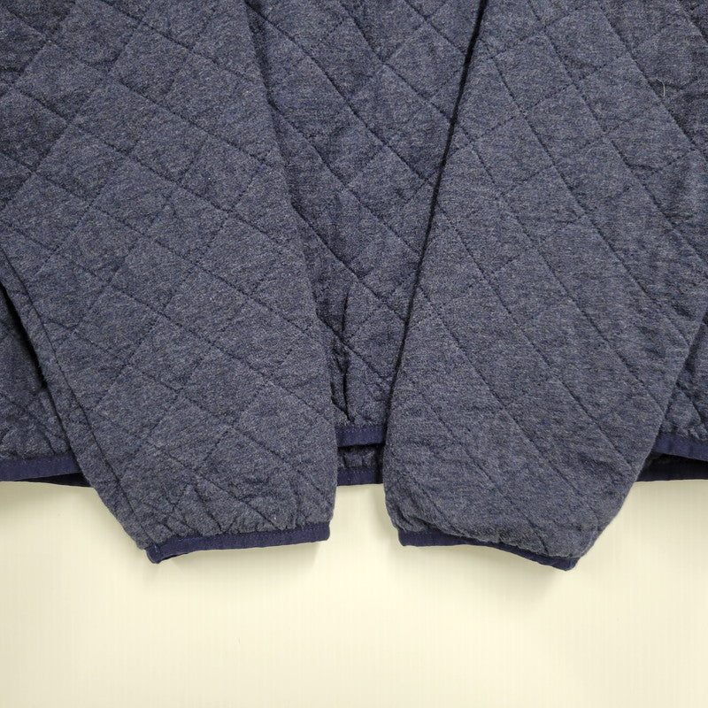 【中古品】【メンズ】 patagonia パタゴニア DIAMOND QUILT SNAP-T PULLOVER 25425FA13 ダイヤモンドキルト スナップT プルオーバー 144-261004-as-05-izu サイズ：L カラー：ネイビー 万代Net店