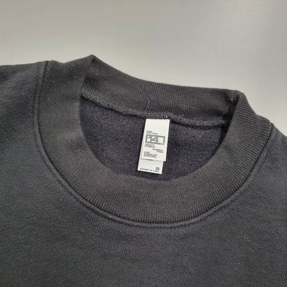 【中古品】【メンズ】 LOS ANGELES APPAREL ロサンゼルスアパレル 14OZ CREWNECK SWEATSHIRT クルーネック スウェット トレーナー 142-261008-as-14-izu サイズ：S カラー：ブラック 万代Net店