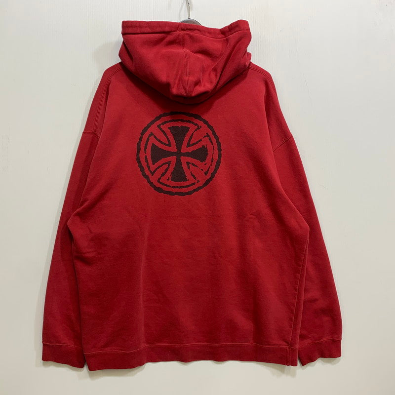 【中古品】【メンズ】 INDEPENDENT インディペンデント NHSタグ SWEAT HOODIE スウェット フーディー トップス 長袖 146-261006-sm-04-izu サイズ：不明 カラー：レッド 万代Net店