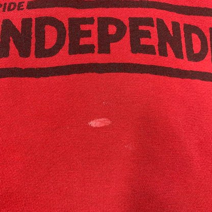 【中古品】【メンズ】 INDEPENDENT インディペンデント NHSタグ SWEAT HOODIE スウェット フーディー トップス 長袖 146-261006-sm-04-izu サイズ：不明 カラー：レッド 万代Net店