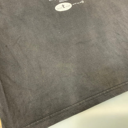 【中古品】【メンズ】 HANES ヘインズ メキシコ製 TEE Tシャツ 半袖 トップス 146-261006-sm-05-izu サイズ：XXL カラー：ブラック 万代Net店