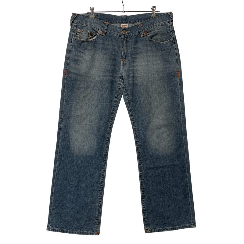 【中古品】【メンズ】 TRUE RELIGION トゥルーレリジョン USA製 BOBBY SUPER T ボビー スーパーT DENIM PANTS デニムパンツ ボトムス 157-261009-sm-04-izu サイズ：42×32 カラー：インディゴ 万代Net店