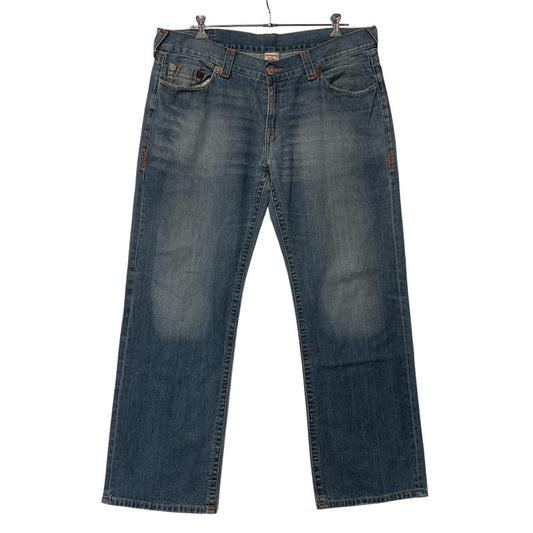 【中古品】【メンズ】 TRUE RELIGION トゥルーレリジョン USA製 BOBBY SUPER T ボビー スーパーT DENIM PANTS デニムパンツ ボトムス 157-261009-sm-04-izu サイズ：42×32 カラー：インディゴ 万代Net店