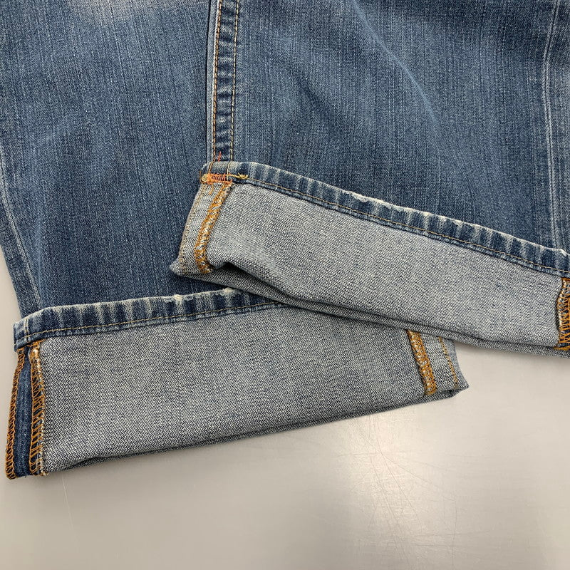 【中古品】【メンズ】 TRUE RELIGION トゥルーレリジョン USA製 BOBBY SUPER T ボビー スーパーT DENIM PANTS デニムパンツ ボトムス 157-261009-sm-04-izu サイズ：42×32 カラー：インディゴ 万代Net店