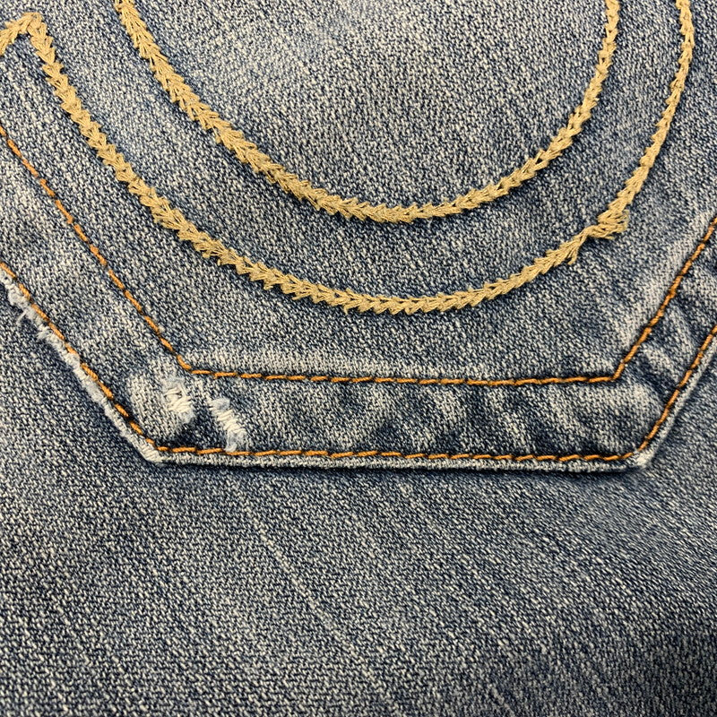 【中古品】【メンズ】 TRUE RELIGION トゥルーレリジョン USA製 BOBBY SUPER T ボビー スーパーT DENIM PANTS デニムパンツ ボトムス 157-261009-sm-04-izu サイズ：42×32 カラー：インディゴ 万代Net店