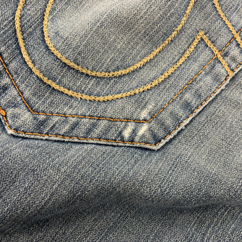 【中古品】【メンズ】 TRUE RELIGION トゥルーレリジョン USA製 BOBBY SUPER T ボビー スーパーT DENIM PANTS デニムパンツ ボトムス 157-261009-sm-04-izu サイズ：42×32 カラー：インディゴ 万代Net店