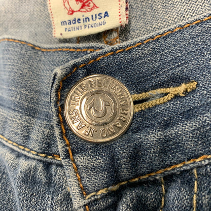【中古品】【メンズ】 TRUE RELIGION トゥルーレリジョン USA製 BOBBY SUPER T ボビー スーパーT DENIM PANTS デニムパンツ ボトムス 157-261009-sm-04-izu サイズ：42×32 カラー：インディゴ 万代Net店