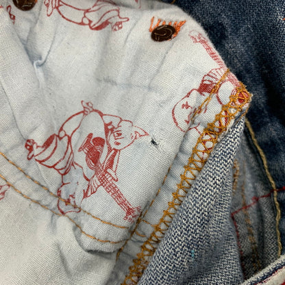 【中古品】【メンズ】 TRUE RELIGION トゥルーレリジョン USA製 BOBBY SUPER T ボビー スーパーT DENIM PANTS デニムパンツ ボトムス 157-261009-sm-04-izu サイズ：42×32 カラー：インディゴ 万代Net店