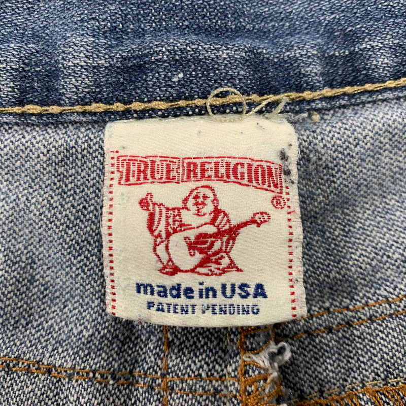 【中古品】【メンズ】 TRUE RELIGION トゥルーレリジョン USA製 BOBBY SUPER T ボビー スーパーT DENIM PANTS デニムパンツ ボトムス 157-261009-sm-04-izu サイズ：42×32 カラー：インディゴ 万代Net店