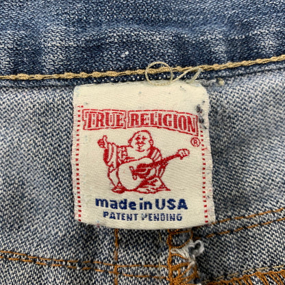 【中古品】【メンズ】 TRUE RELIGION トゥルーレリジョン USA製 BOBBY SUPER T ボビー スーパーT DENIM PANTS デニムパンツ ボトムス 157-261009-sm-04-izu サイズ：42×32 カラー：インディゴ 万代Net店