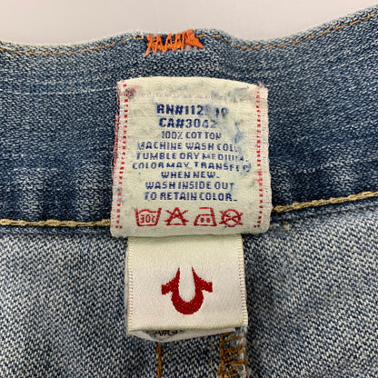 【中古品】【メンズ】 TRUE RELIGION トゥルーレリジョン USA製 BOBBY SUPER T ボビー スーパーT DENIM PANTS デニムパンツ ボトムス 157-261009-sm-04-izu サイズ：42×32 カラー：インディゴ 万代Net店