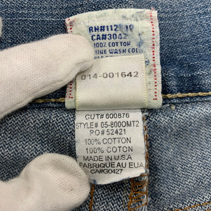 【中古品】【メンズ】 TRUE RELIGION トゥルーレリジョン USA製 BOBBY SUPER T ボビー スーパーT DENIM PANTS デニムパンツ ボトムス 157-261009-sm-04-izu サイズ：42×32 カラー：インディゴ 万代Net店