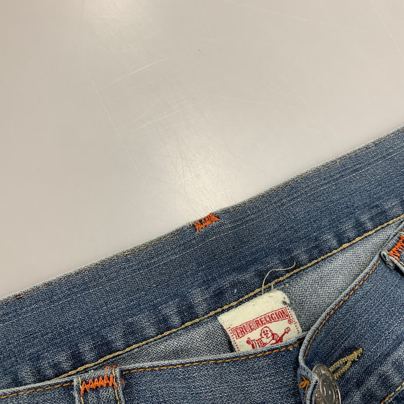 【中古品】【メンズ】 TRUE RELIGION トゥルーレリジョン USA製 BOBBY SUPER T ボビー スーパーT DENIM PANTS デニムパンツ ボトムス 157-261009-sm-04-izu サイズ：42×32 カラー：インディゴ 万代Net店