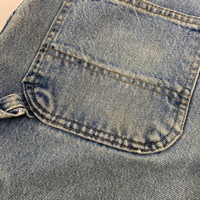【現状渡し品】【メンズ】 CARHARTT カーハート B73DST USA製 DOUBLE KNEE PAINTER DENIM PANTS ダブルニー ペインター デニムパンツ ボトムス 157-261009-sm-01-izu サイズ：42×30 カラー：インディゴ 万代Net店