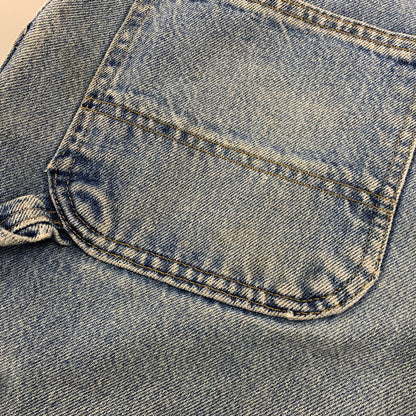 【現状渡し品】【メンズ】 CARHARTT カーハート B73DST USA製 DOUBLE KNEE PAINTER DENIM PANTS ダブルニー ペインター デニムパンツ ボトムス 157-261009-sm-01-izu サイズ：42×30 カラー：インディゴ 万代Net店
