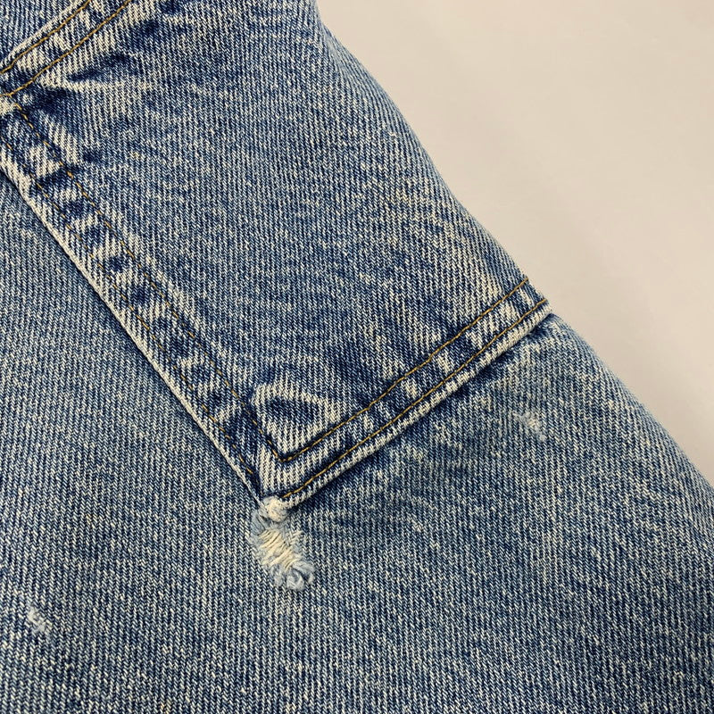 【現状渡し品】【メンズ】 CARHARTT カーハート B73DST USA製 DOUBLE KNEE PAINTER DENIM PANTS ダブルニー ペインター デニムパンツ ボトムス 157-261009-sm-01-izu サイズ：42×30 カラー：インディゴ 万代Net店