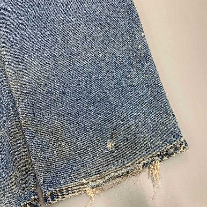 【現状渡し品】【メンズ】 CARHARTT カーハート B73DST USA製 DOUBLE KNEE PAINTER DENIM PANTS ダブルニー ペインター デニムパンツ ボトムス 157-261009-sm-01-izu サイズ：42×30 カラー：インディゴ 万代Net店
