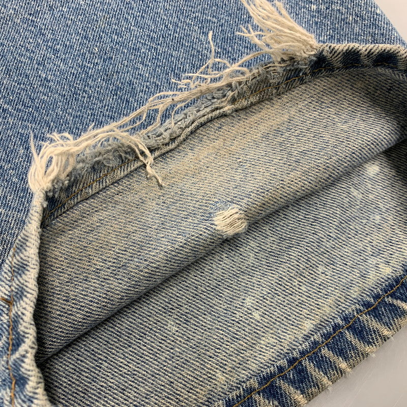 【現状渡し品】【メンズ】 CARHARTT カーハート B73DST USA製 DOUBLE KNEE PAINTER DENIM PANTS ダブルニー ペインター デニムパンツ ボトムス 157-261009-sm-01-izu サイズ：42×30 カラー：インディゴ 万代Net店